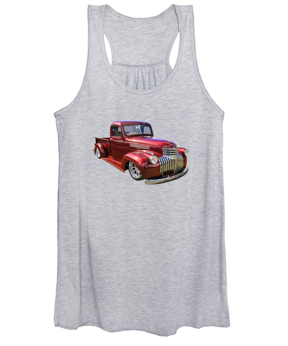 Pickup Women's Tank Top featuring the photograph Pickup Perfection by Keith Hawley