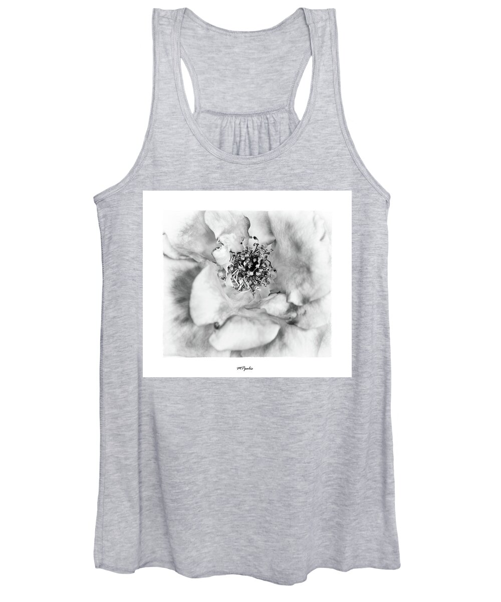 Rose Women's Tank Top featuring the photograph Red rose flower details by Michalakis Ppalis