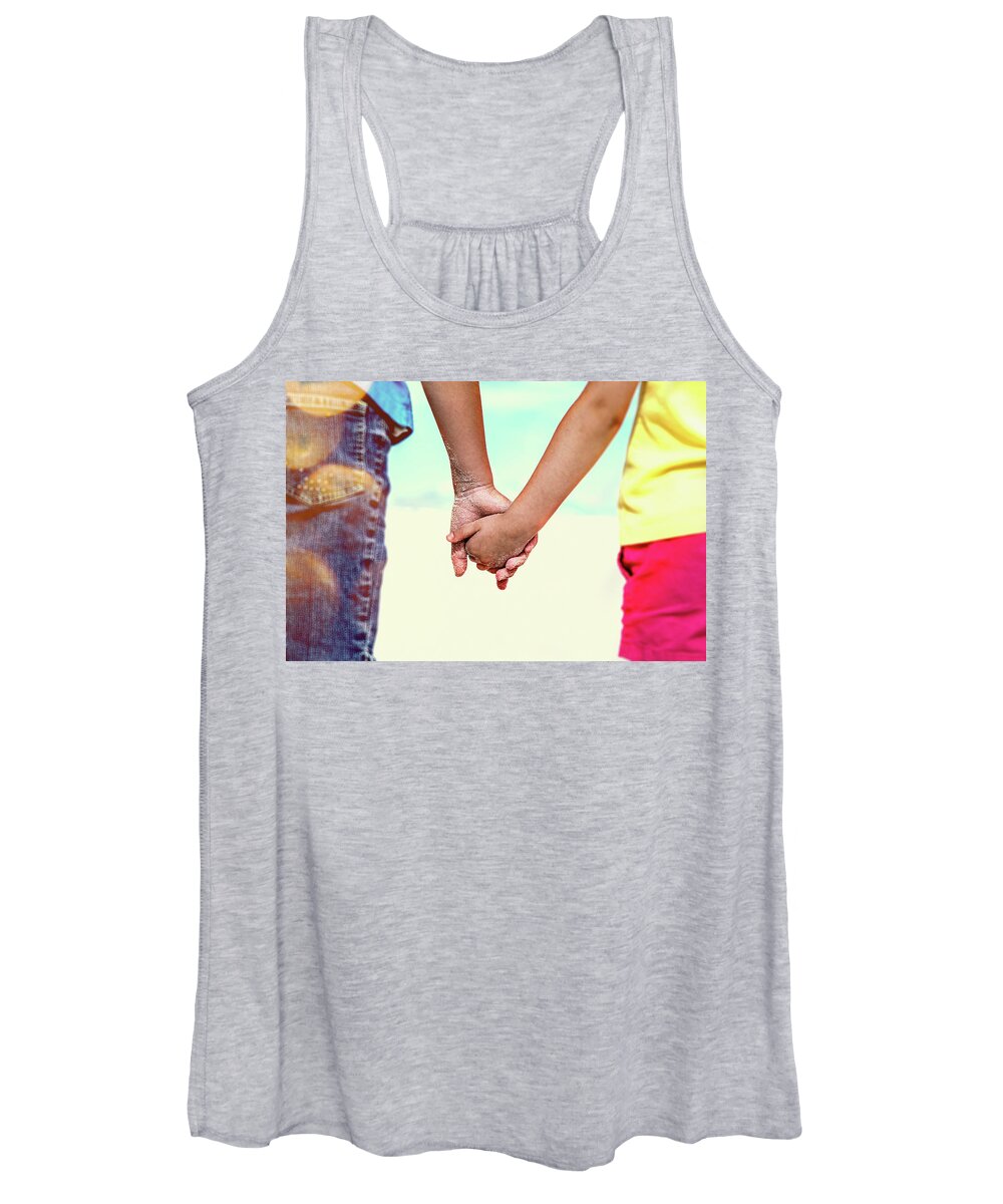 Children Women's Tank Top featuring the photograph Sandy Napa by Bill Chizek