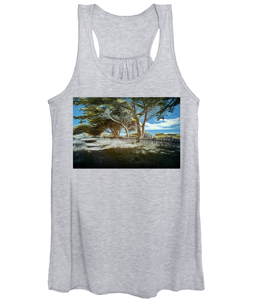 Northern California Women's Tank Top featuring the photograph Sea Ranch Coastline by Jon Glaser