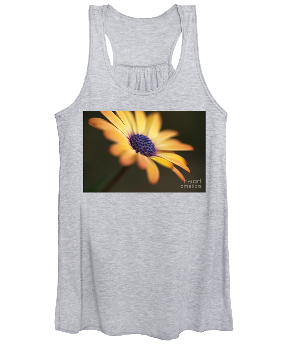 Simply Beautiful In Yellow To Orange Women's Tank Top featuring the photograph Simply Beautiful In Yellow To Orange by Joy Watson