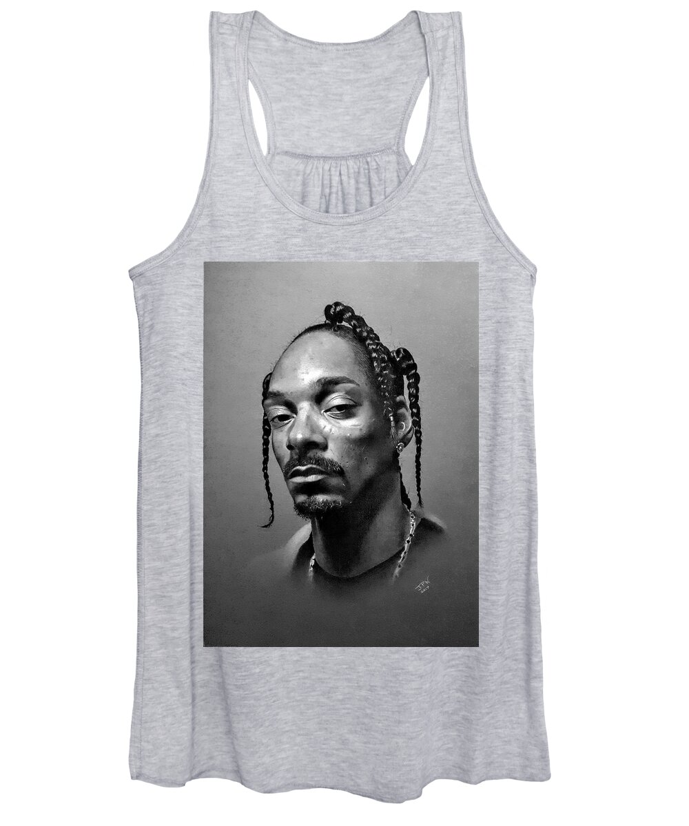 Absolute Cult Snoop Dogg Womens Doggs Fo Life Tank Top