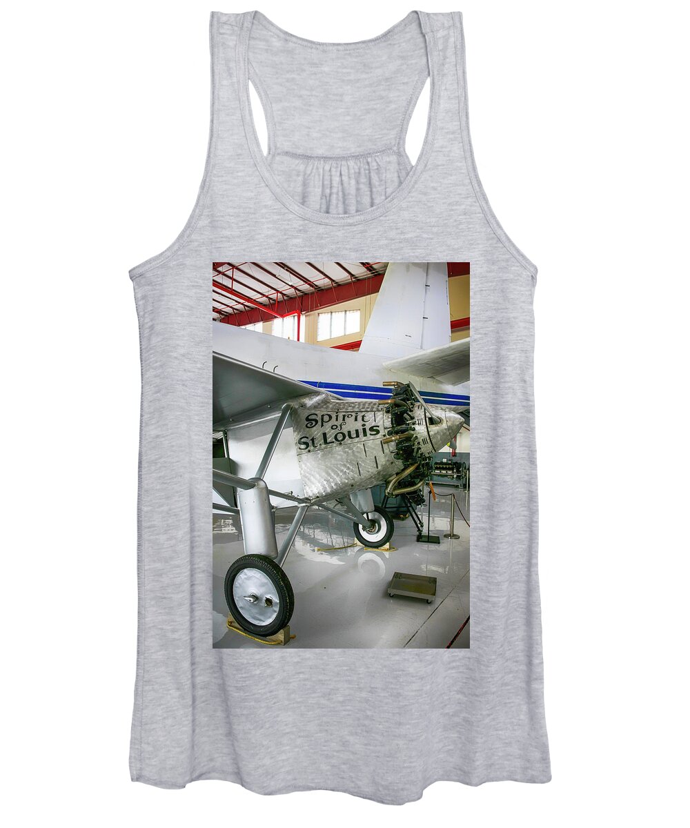 Aircraft Women's Tank Top featuring the photograph Spirit in Color by Chris Smith