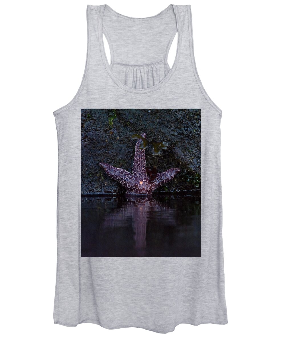 Sea Star Women's Tank Top featuring the photograph Star Light by Patrick Nowotny