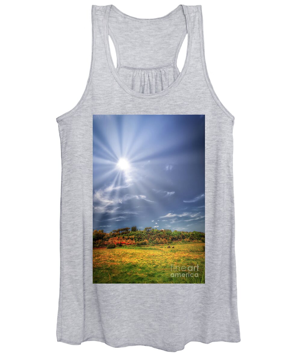 Roman Land Women's Tank Top featuring the photograph The Roman Land by Stefano Senise