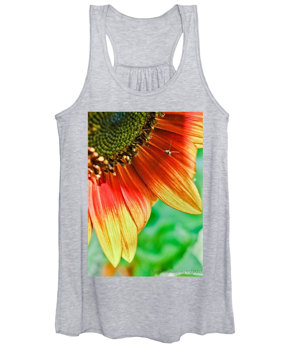  Women's Tank Top featuring the photograph Sunflower #1 by Stephen Dorton