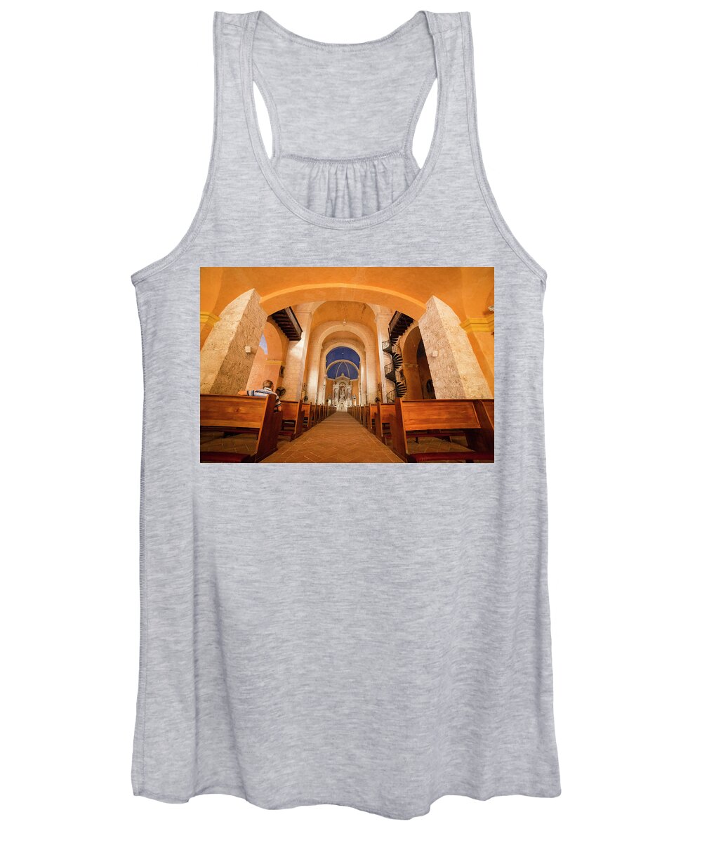 Cartagena Women's Tank Top featuring the photograph Cartagena Bolivar Colombia #11 by Tristan Quevilly