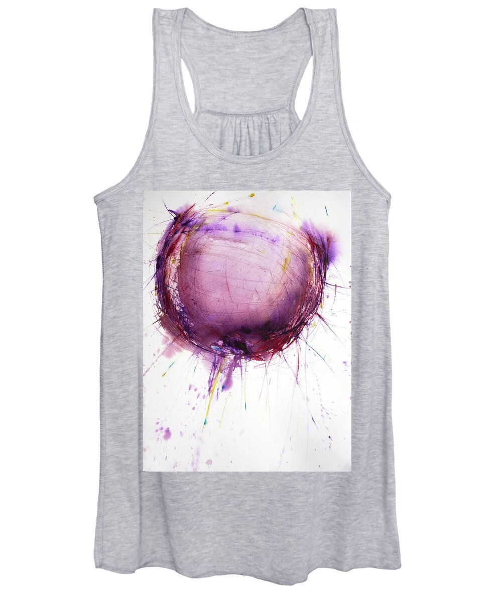  Women's Tank Top featuring the painting 'Web Xoven' by Petra Rau