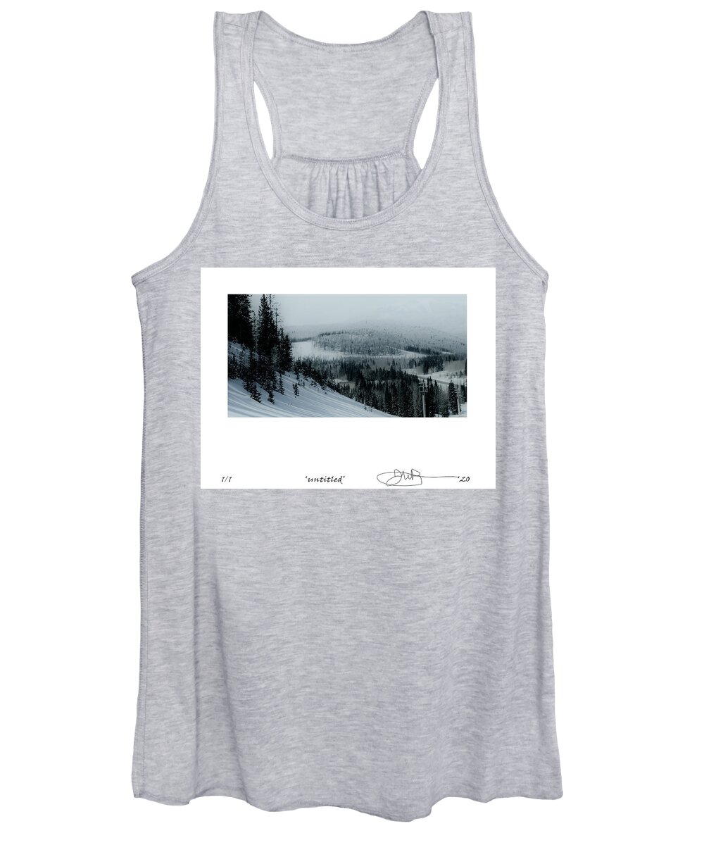 Signed Limited Edition Of 10 Women's Tank Top featuring the digital art 27 by Jerald Blackstock