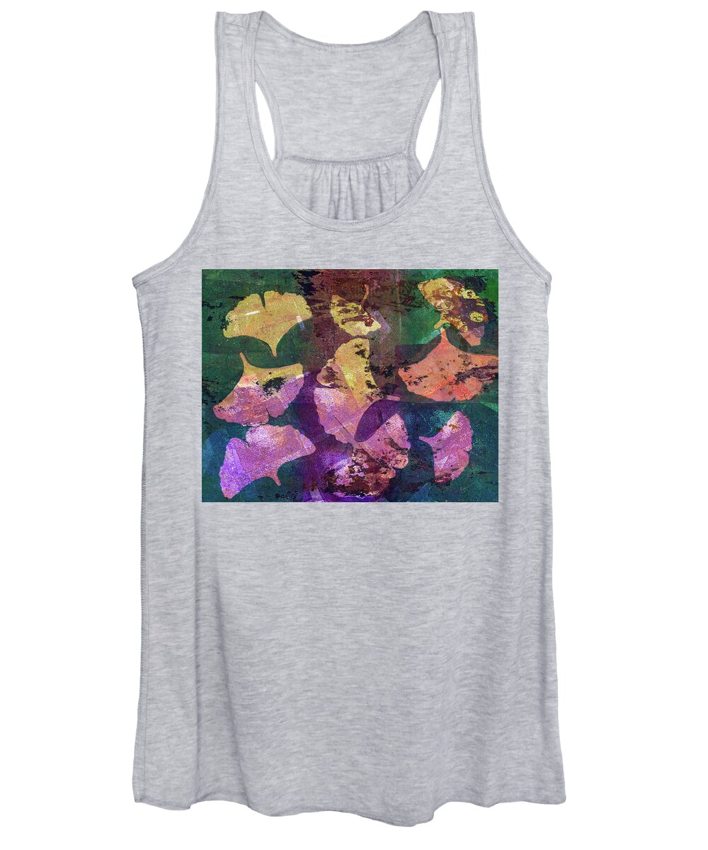 Aged Women's Tank Top featuring the painting 41 by Joye Ardyn Durham