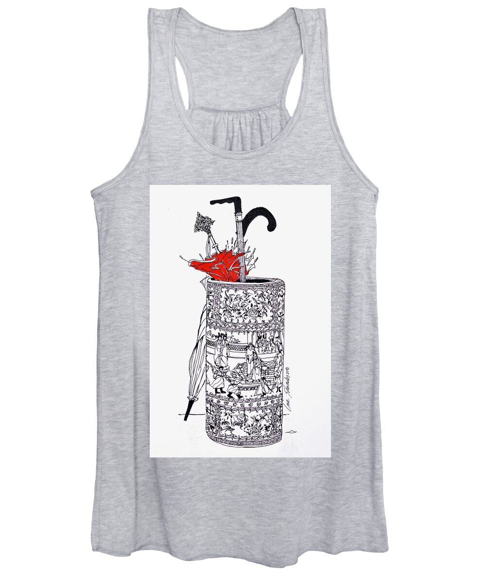 China Women's Tank Top featuring the photograph A Trip To The Orient by Ira Shander