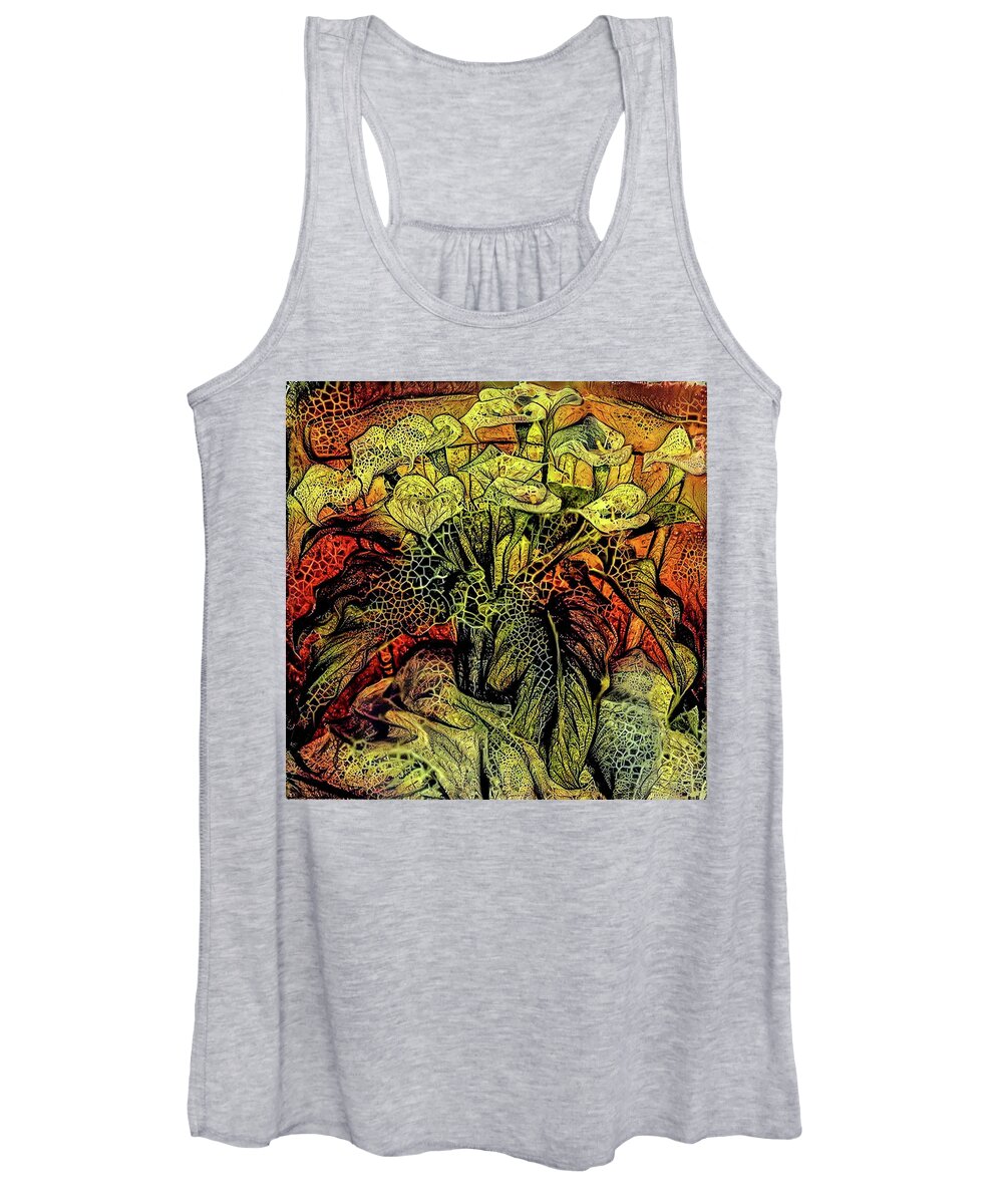 Autumn Women's Tank Top featuring the painting Autumn Awakes by Jeremy Holton