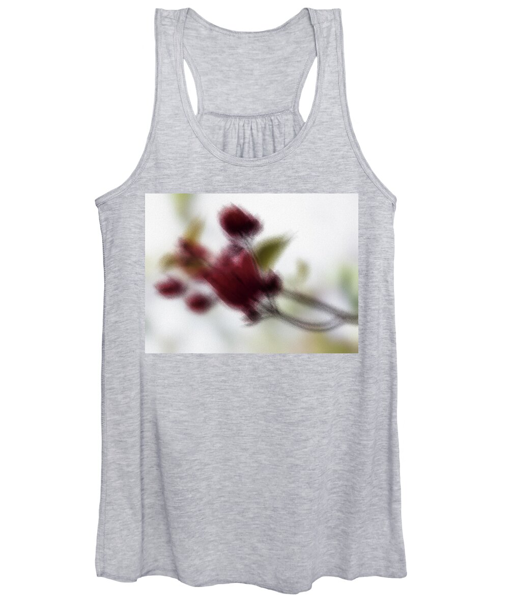 Autumn Red Women's Tank Top featuring the photograph Autumn Red by Al Fio Bonina