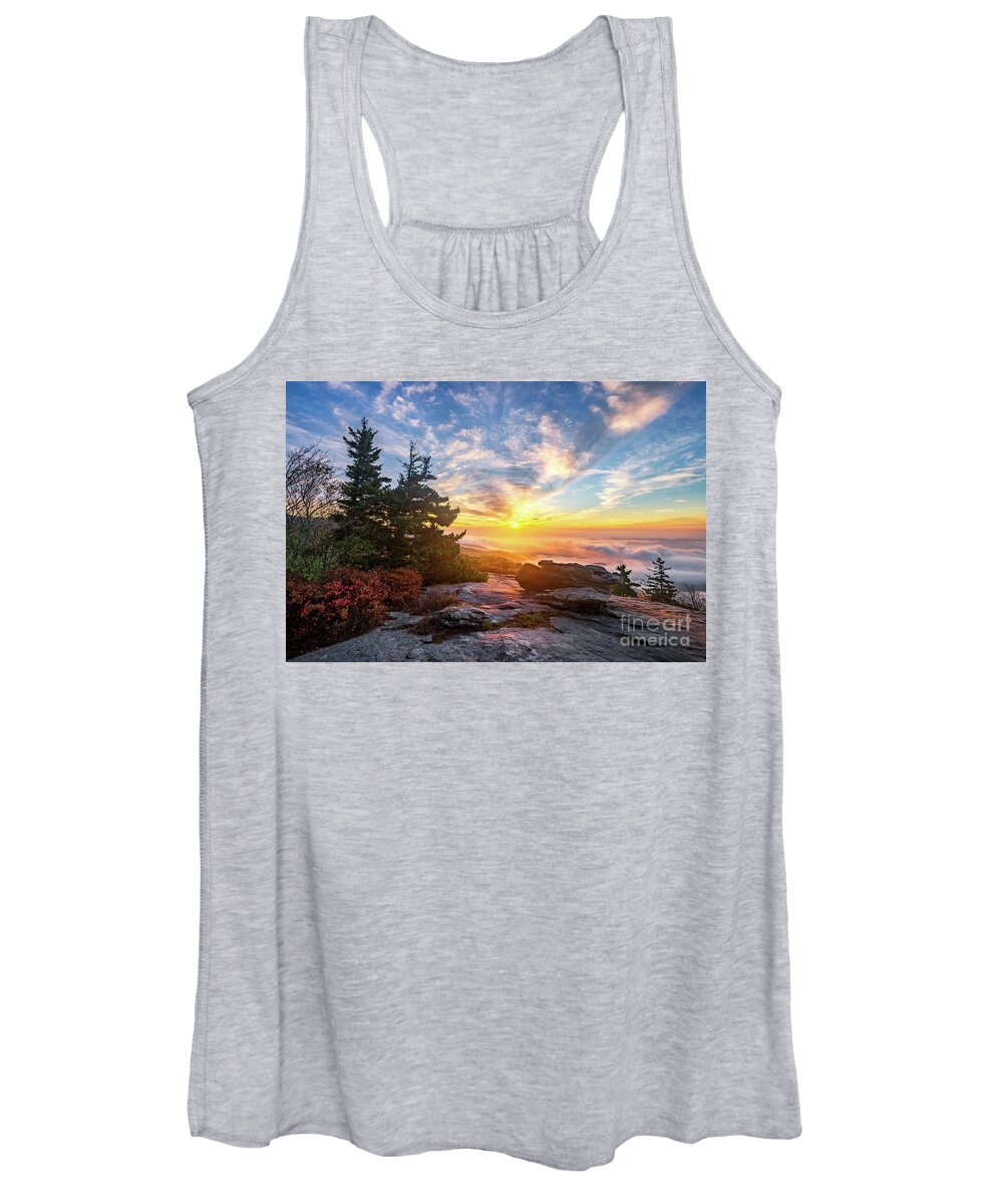 North Carolina Women's Tank Top featuring the photograph Beacon Heights Two by Anthony Heflin