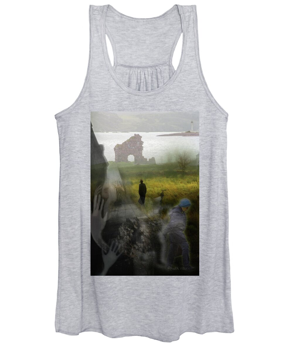 Ruins Women's Tank Top featuring the photograph Untitledvb by Paul Vitko