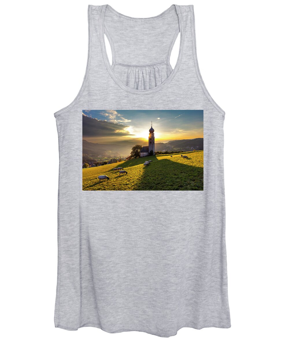 Nature Women's Tank Top featuring the photograph Black Heads by Evgeni Dinev