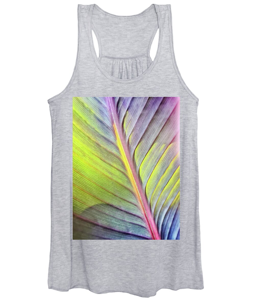 Canna Women's Tank Top featuring the photograph Canna 9 by Jill Love