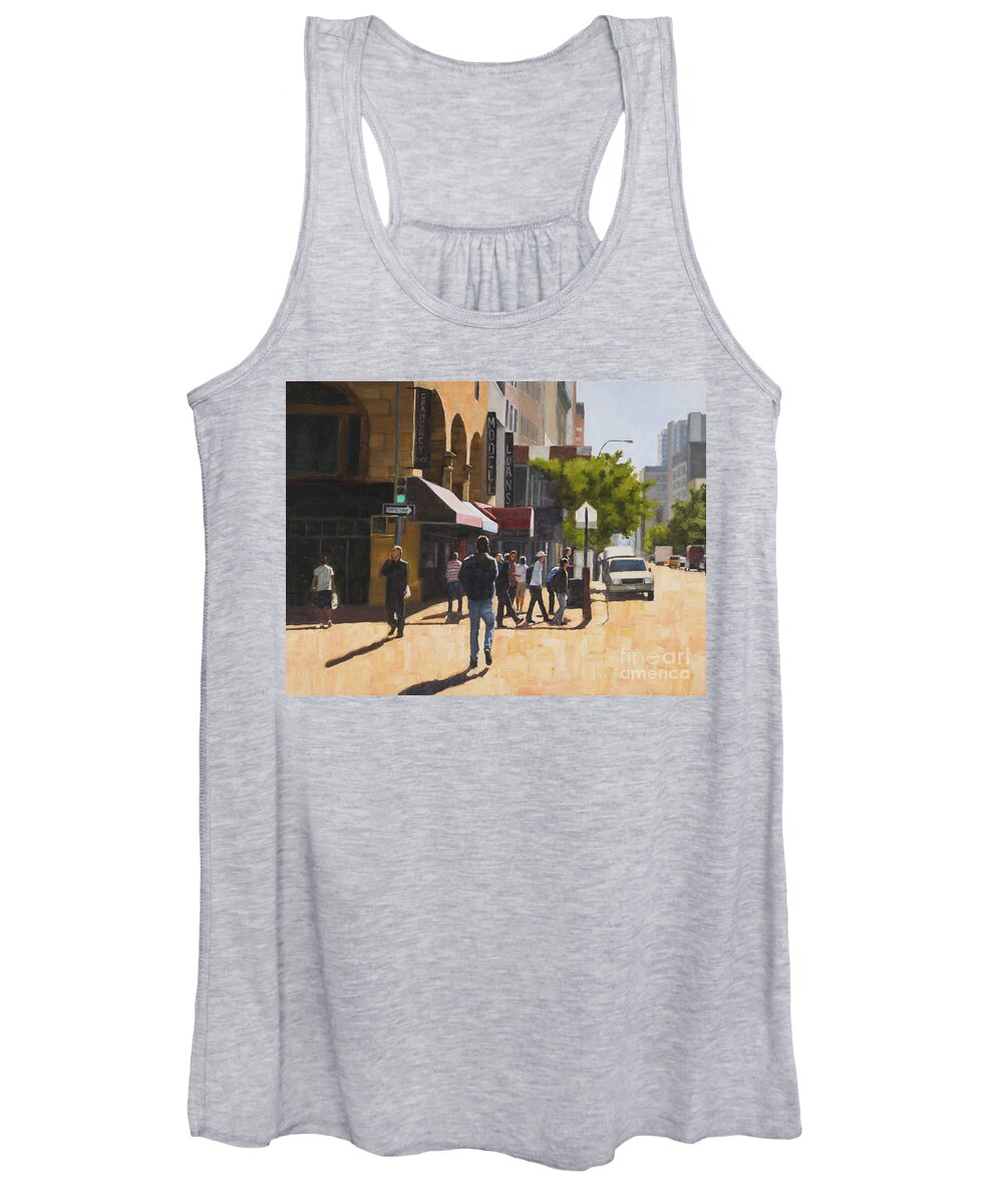 Chelsea Women's Tank Top featuring the painting Chelsea by Tate Hamilton