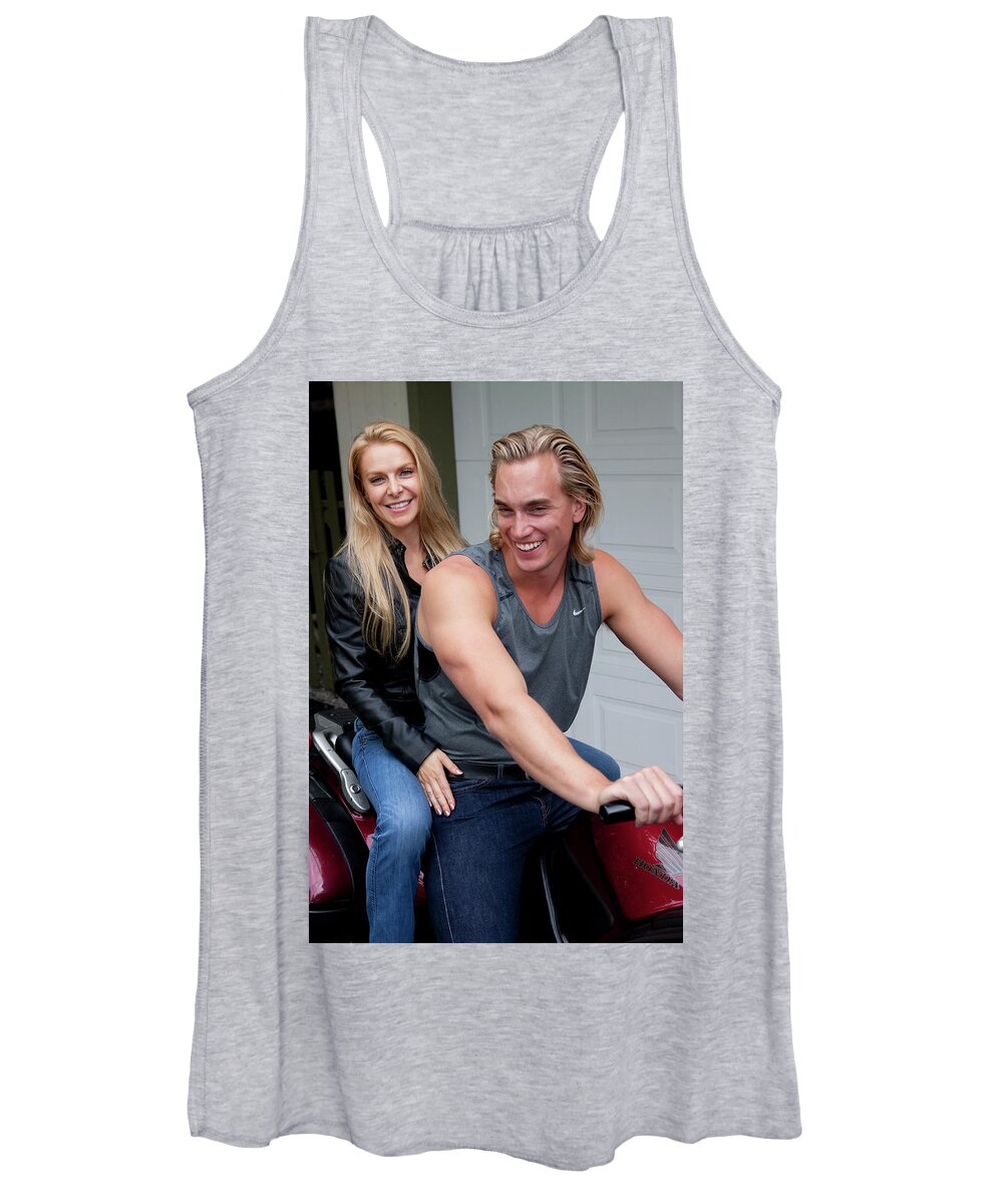 Cindy Women's Tank Top featuring the photograph Cindy and Dave by Jim Whitley