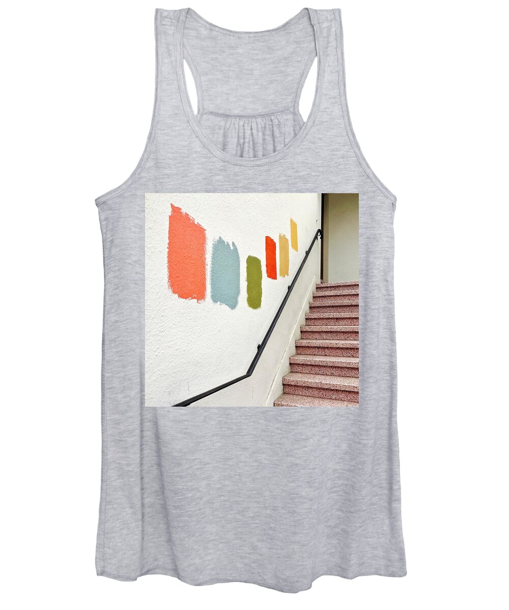  Women's Tank Top featuring the photograph Color Swatches by Julie Gebhardt