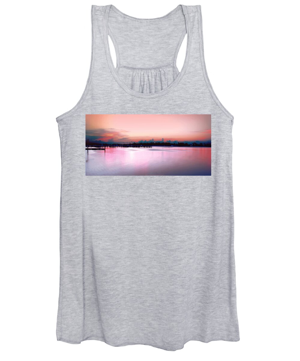Sunset Women's Tank Top featuring the photograph Dream State by Montez Kerr