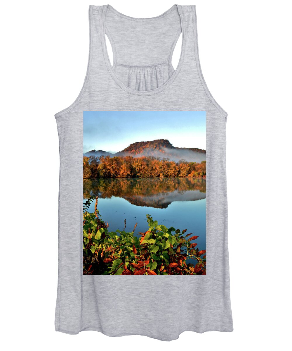 Bluffs Women's Tank Top featuring the photograph Driftless by Susie Loechler