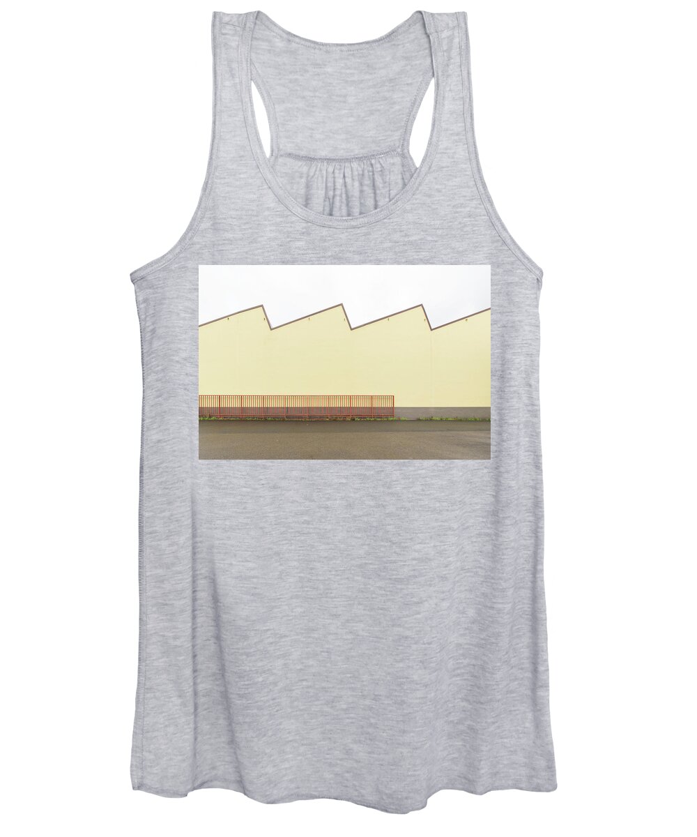 New Topographics Women's Tank Top featuring the photograph European Urbanscapes 14 by Stuart Allen