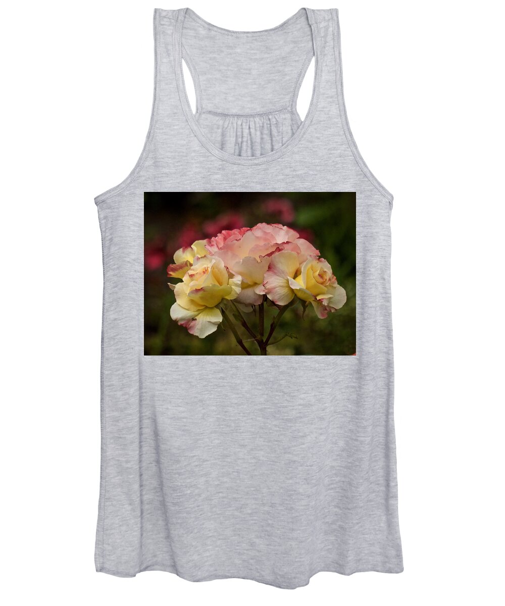 Roses Women's Tank Top featuring the photograph For the Roses by Richard Cummings