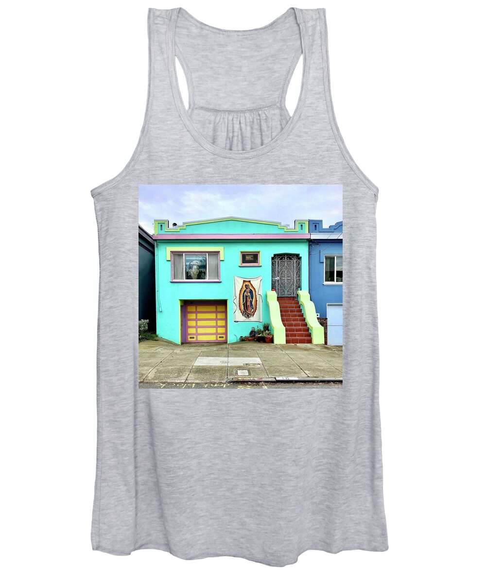  Women's Tank Top featuring the photograph Frida House by Julie Gebhardt