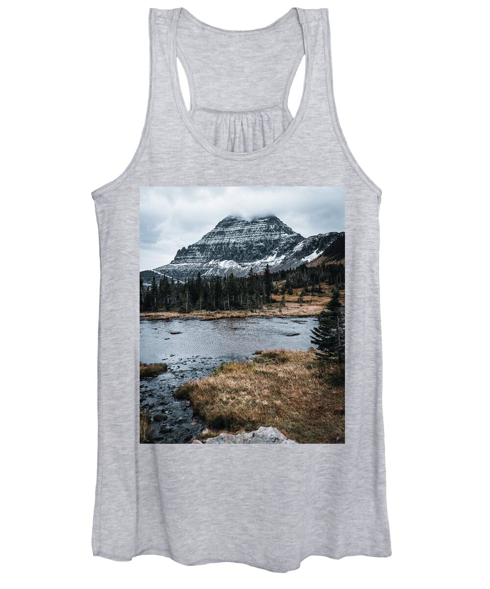 Women's Tank Top featuring the photograph Hidden Puddle by William Boggs
