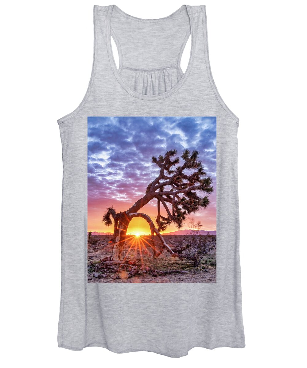 Sunrise Women's Tank Top featuring the photograph High Desert Charm by Daniel Hayes