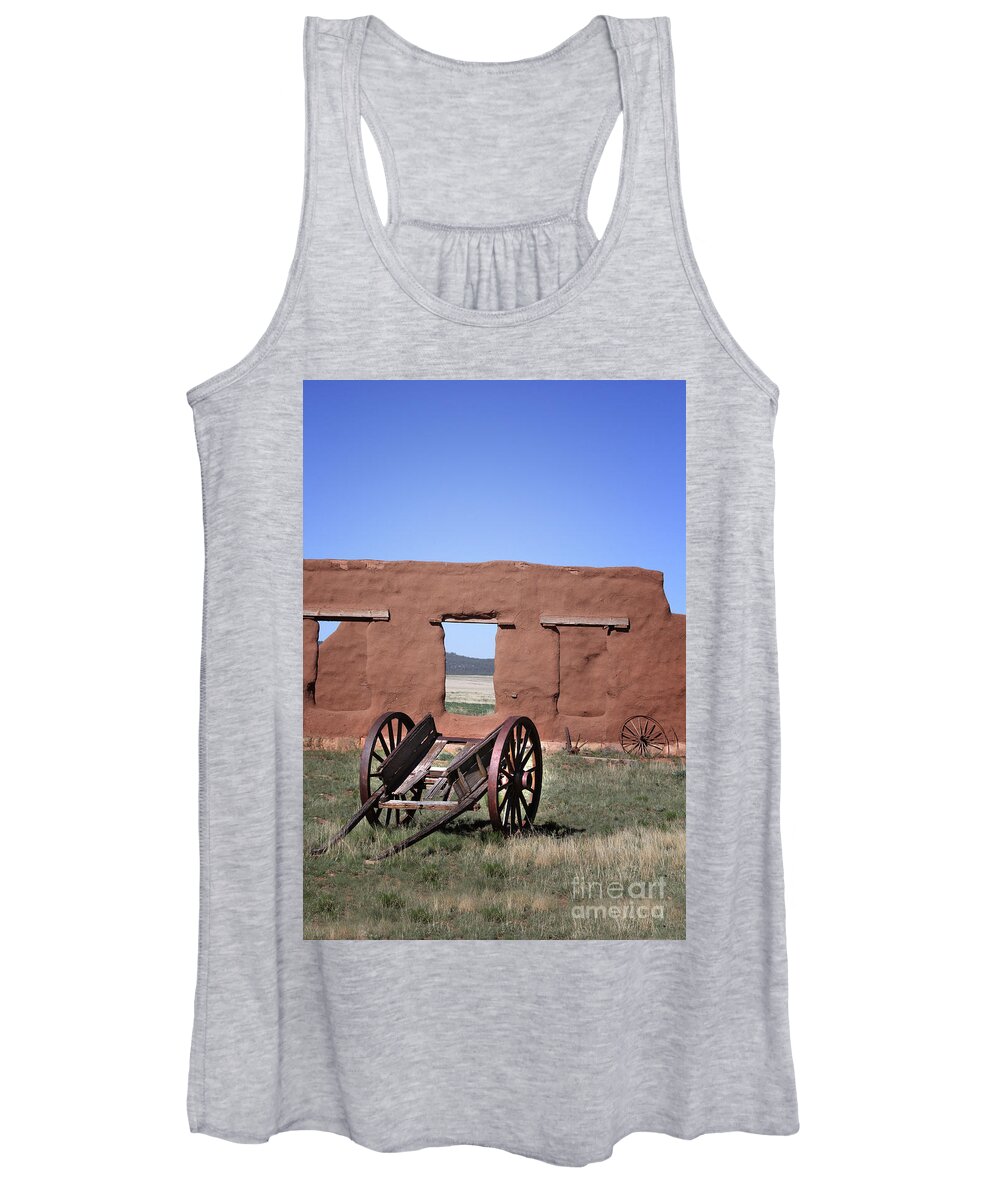 History Women's Tank Top featuring the photograph Historic Fort Union New Mexico by Neala McCarten