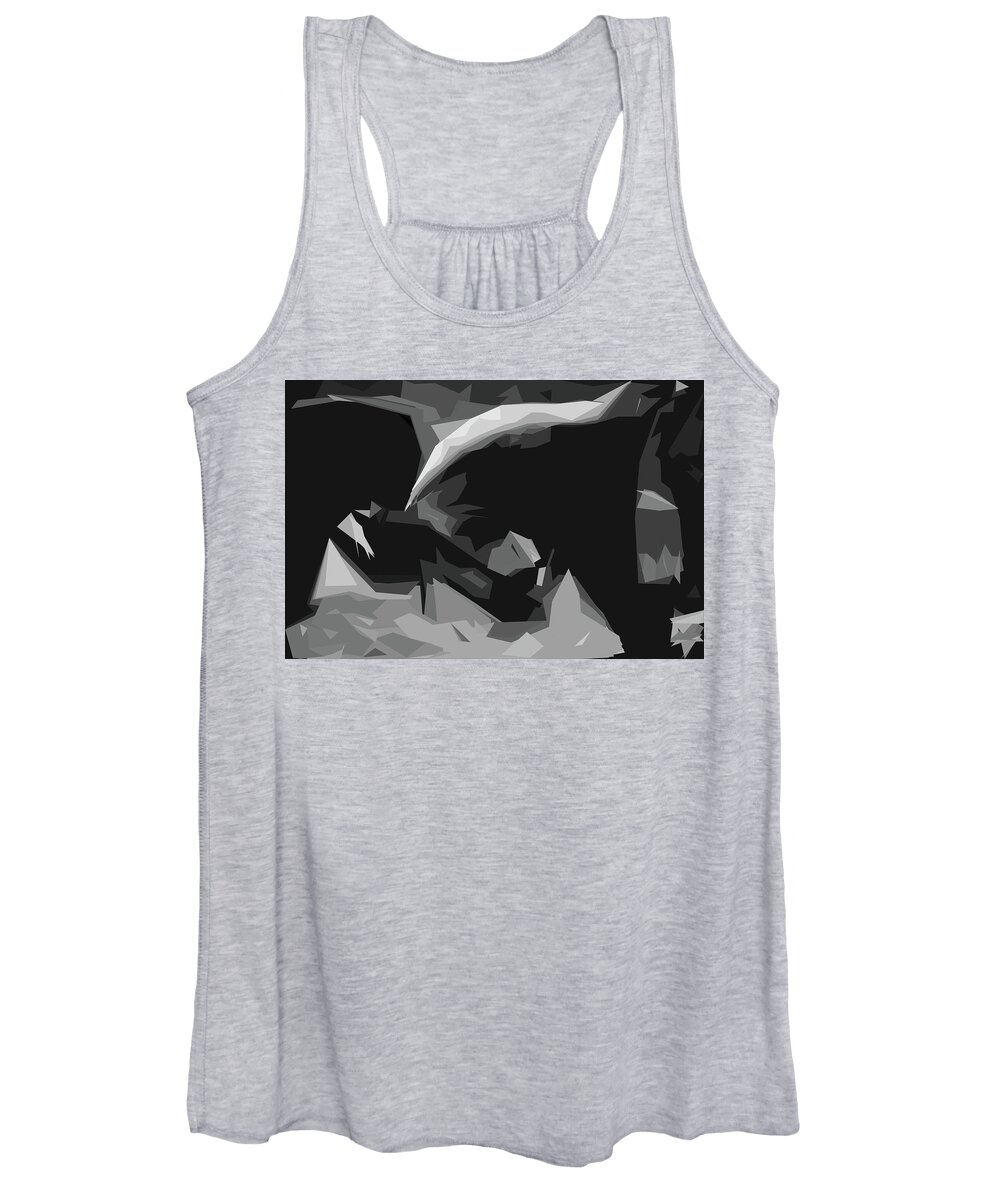 Horse Women's Tank Top featuring the photograph Horse head by Gary Browne