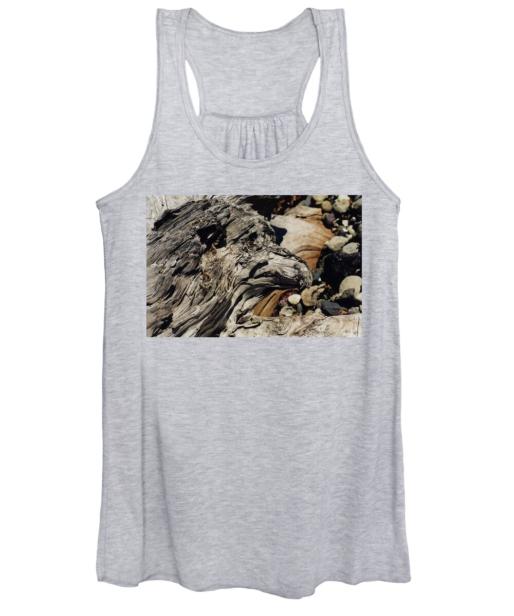 Trees Women's Tank Top featuring the photograph I See a Dog by Lieve Snellings