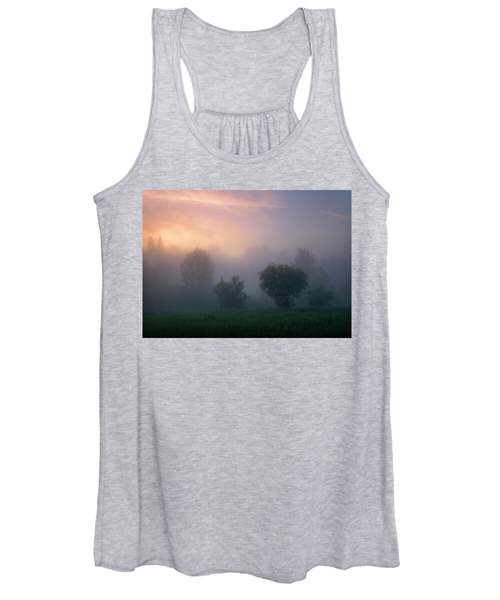 Landscape Women's Tank Top featuring the photograph In the Trees by Dan Jurak