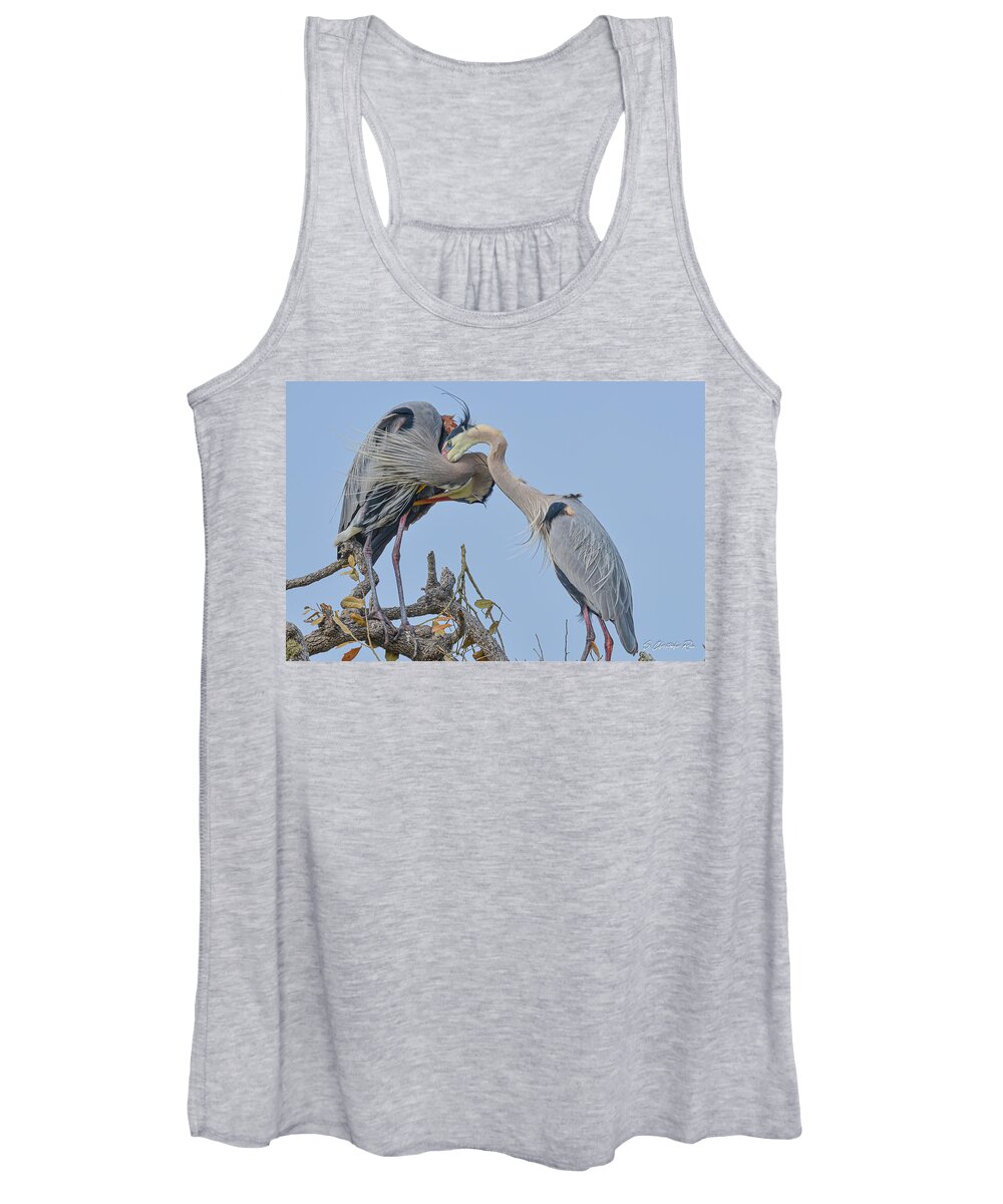 Great Women's Tank Top featuring the photograph Intertwined by Christopher Rice