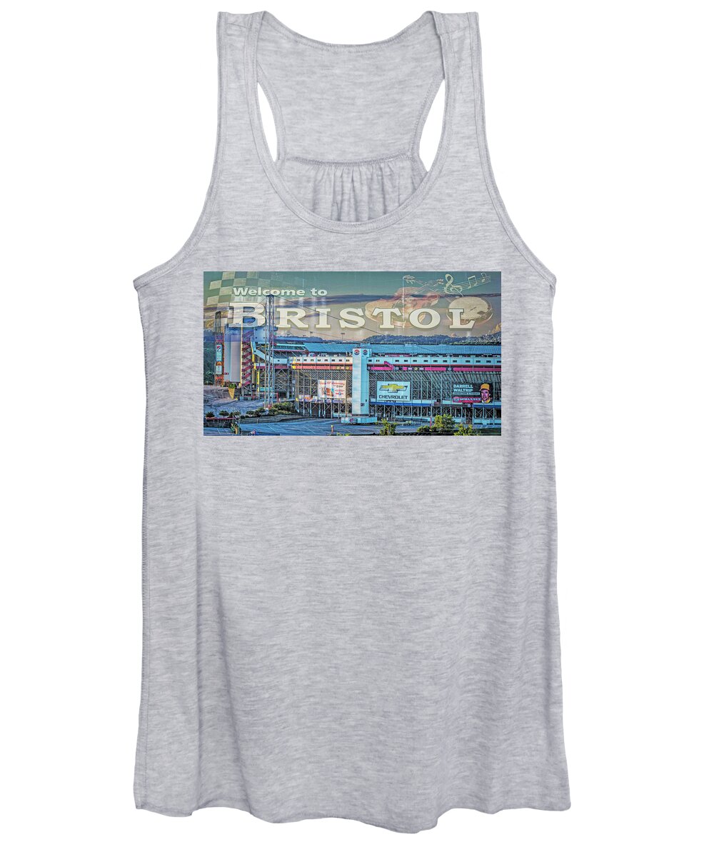 Bristol Women's Tank Top featuring the photograph Its Bristol Baby by Jim Cook