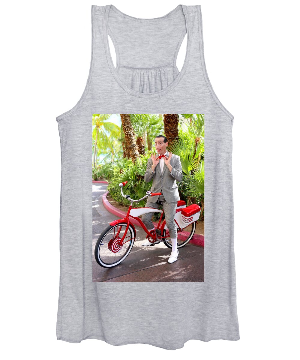 Pee Wee Women's Tank Top featuring the photograph Las Vegas Pee Wee by Iryna Goodall