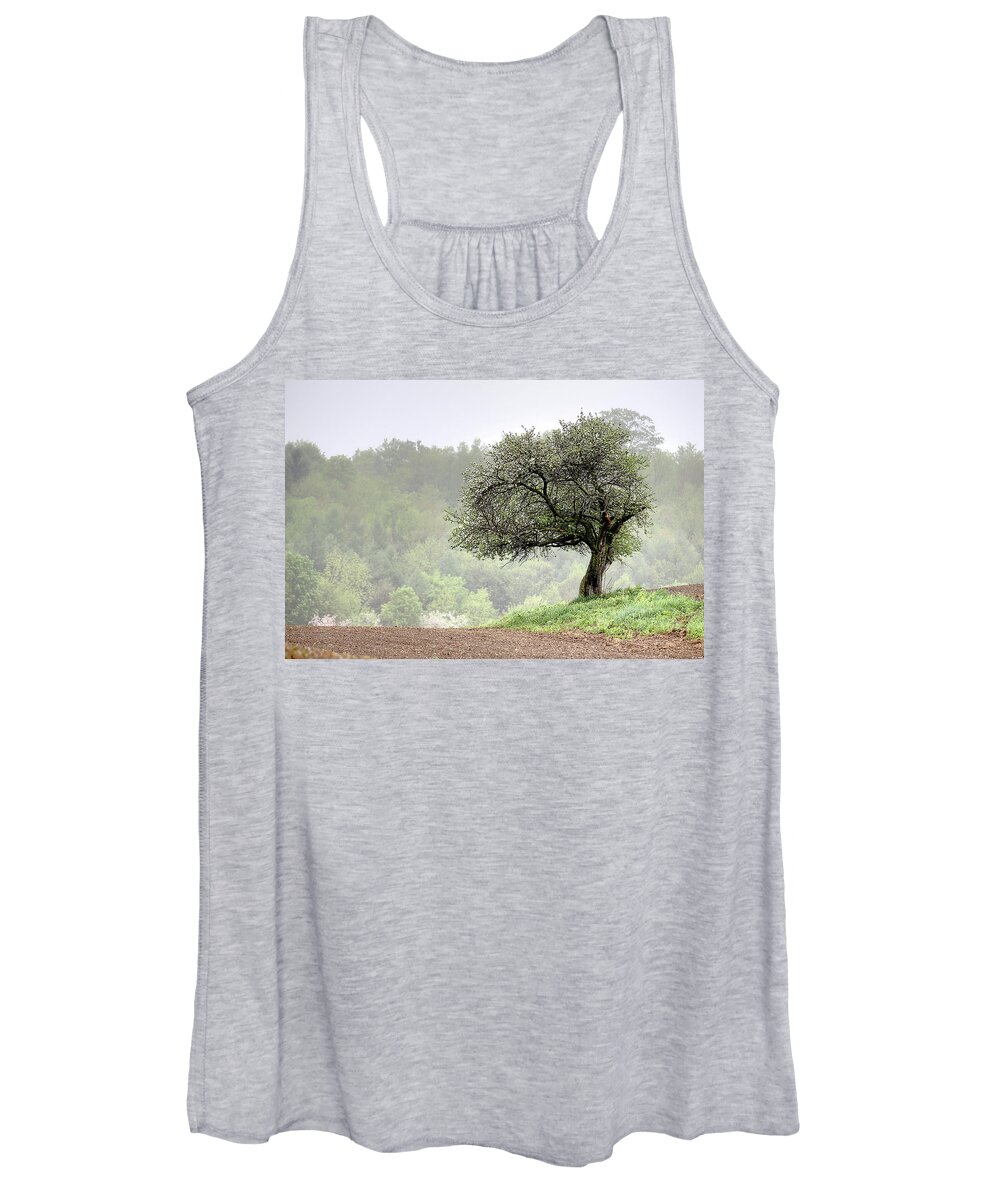Trees Women's Tank Top featuring the photograph Marilla Tree by Don Nieman