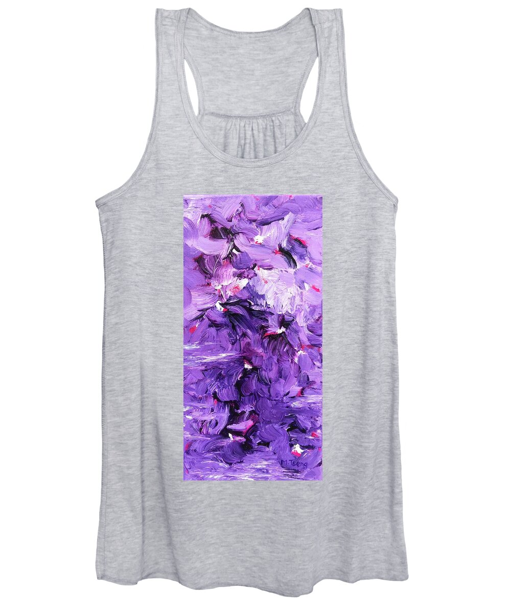 Mirage Women's Tank Top featuring the painting Mirage #10 by Milly Tseng