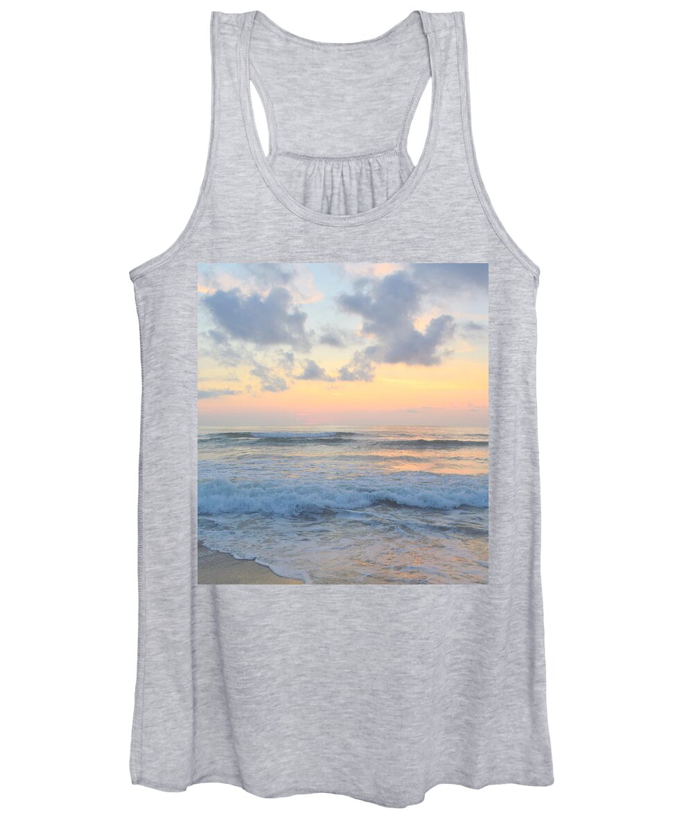 Obx Sunrise Women's Tank Top featuring the photograph OBX sunrise 7/6 by Barbara Ann Bell