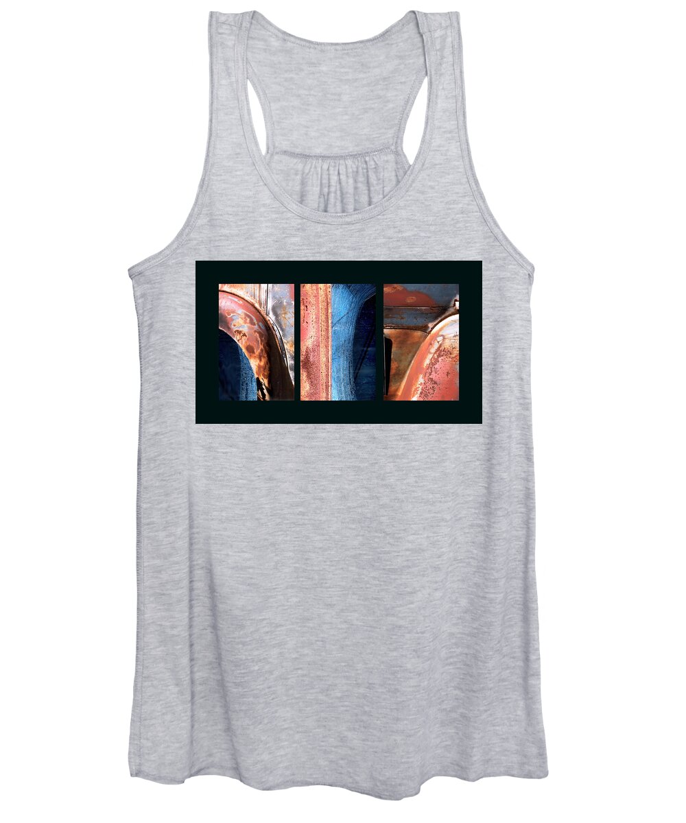 Abstract Women's Tank Top featuring the photograph Ole Bill by Steve Karol