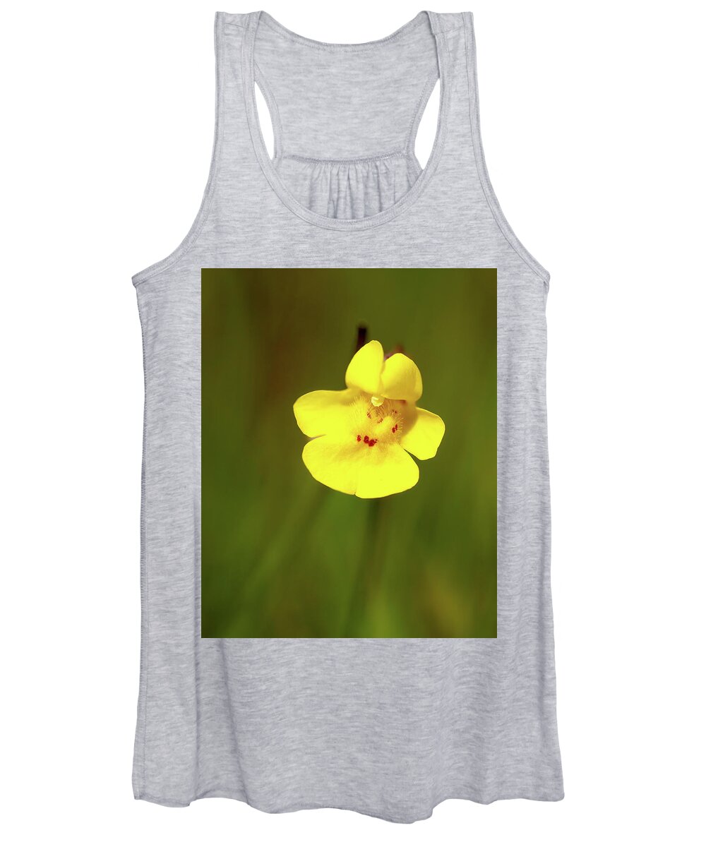 Spring Women's Tank Top featuring the photograph Oregon Flower 2 by Rebecca Cozart