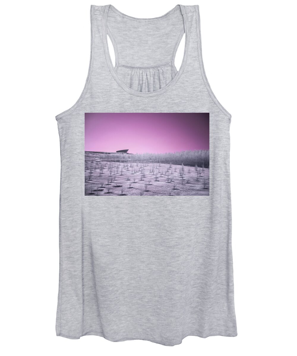 Canberra City Women's Tank Top featuring the photograph Violet Dream by Ari Rex