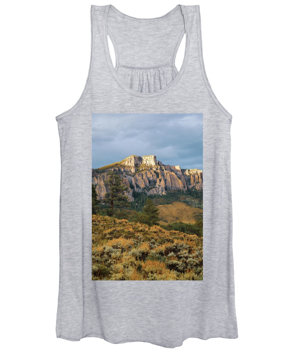 Mountain Women's Tank Top featuring the photograph Rocky Mountain Dream by Go and Flow Photos