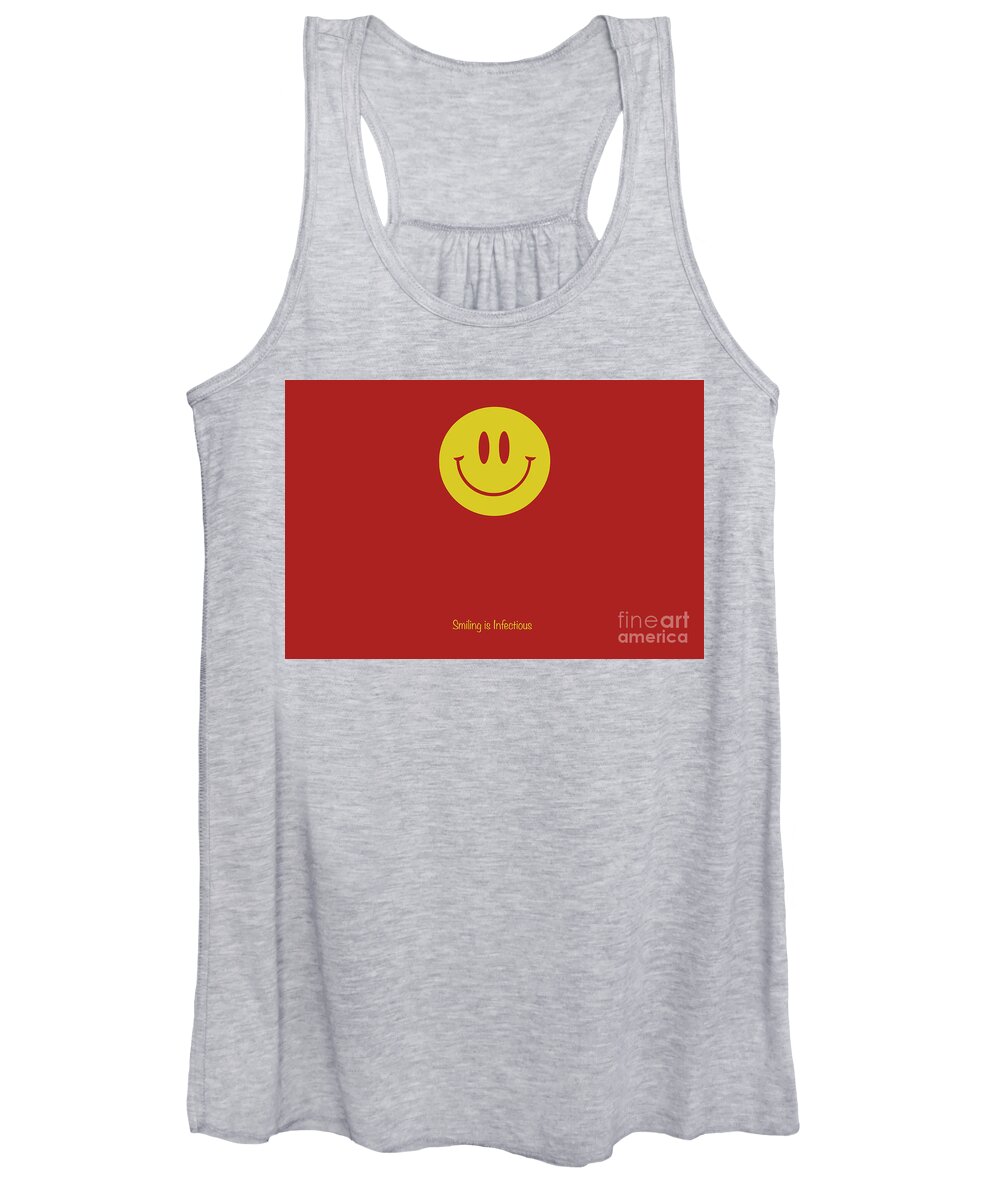 Smiling Women's Tank Top featuring the photograph Smiling Is Infectious by Tim Gainey