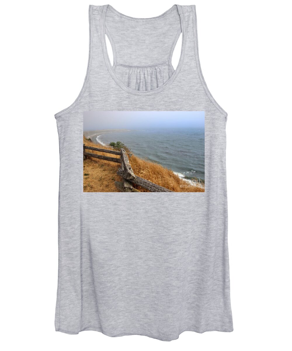 Beach Women's Tank Top featuring the photograph Soft Atmosphere by Kimberly Furey