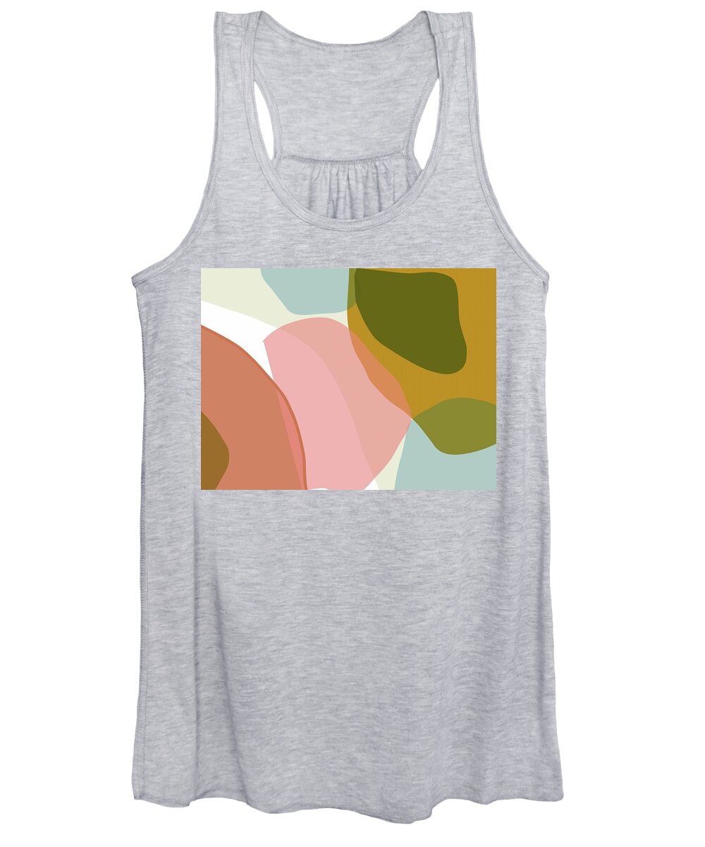  Women's Tank Top featuring the painting Summer afternoon by Meredith Palmer