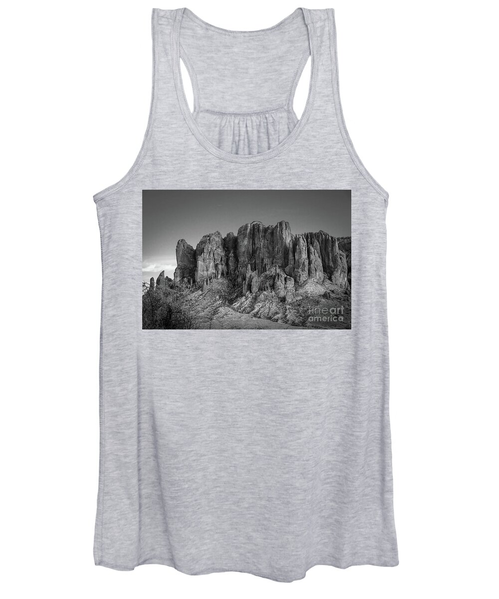 Arizona Women's Tank Top featuring the photograph Superstitions Afternoon by Jeff Hubbard