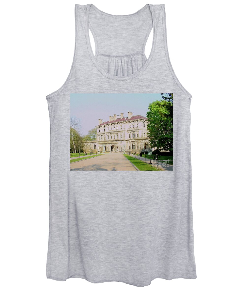 New Port Women's Tank Top featuring the photograph The Breakers New Port by Audrey Peaty